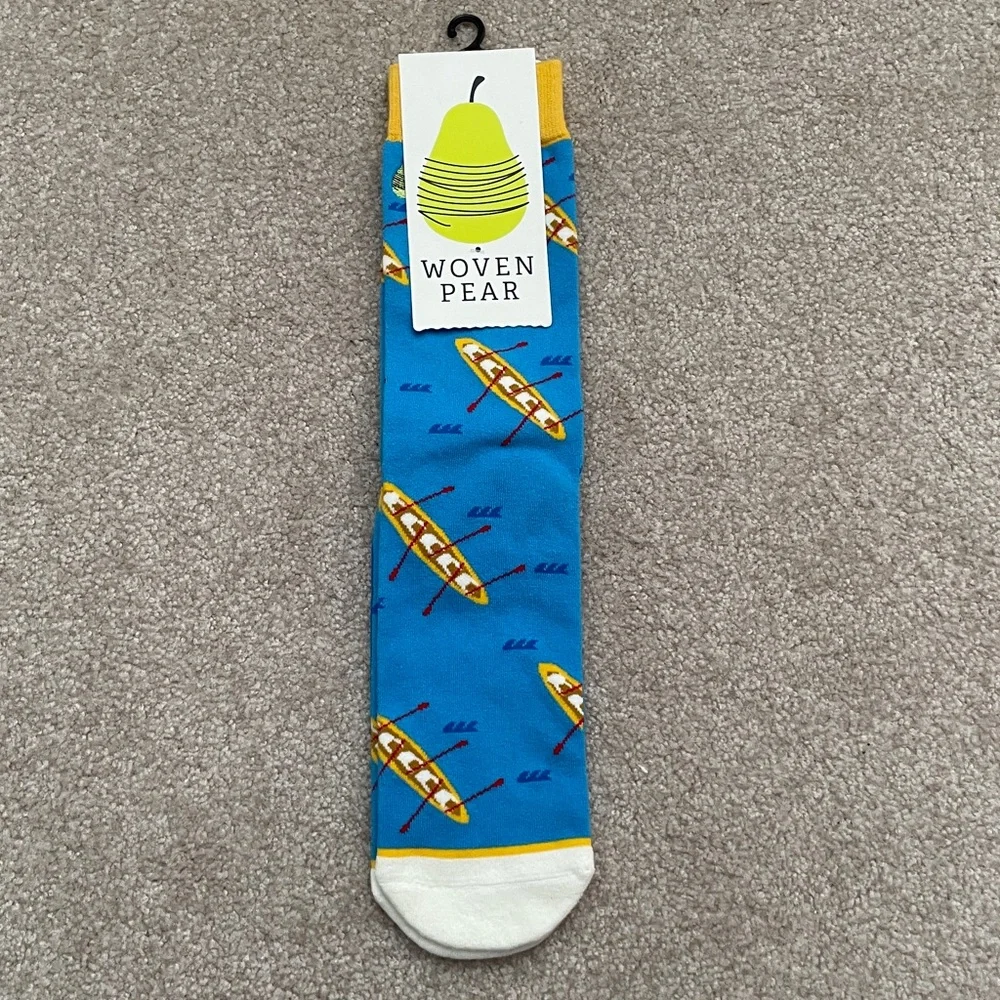Blue Rowing Socks - Picture 3 of 5